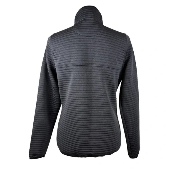 LL Bean Women's Airlight Knit Grey 1/4 Snap Front Pullover XS Hiking - Picture 4 of 8